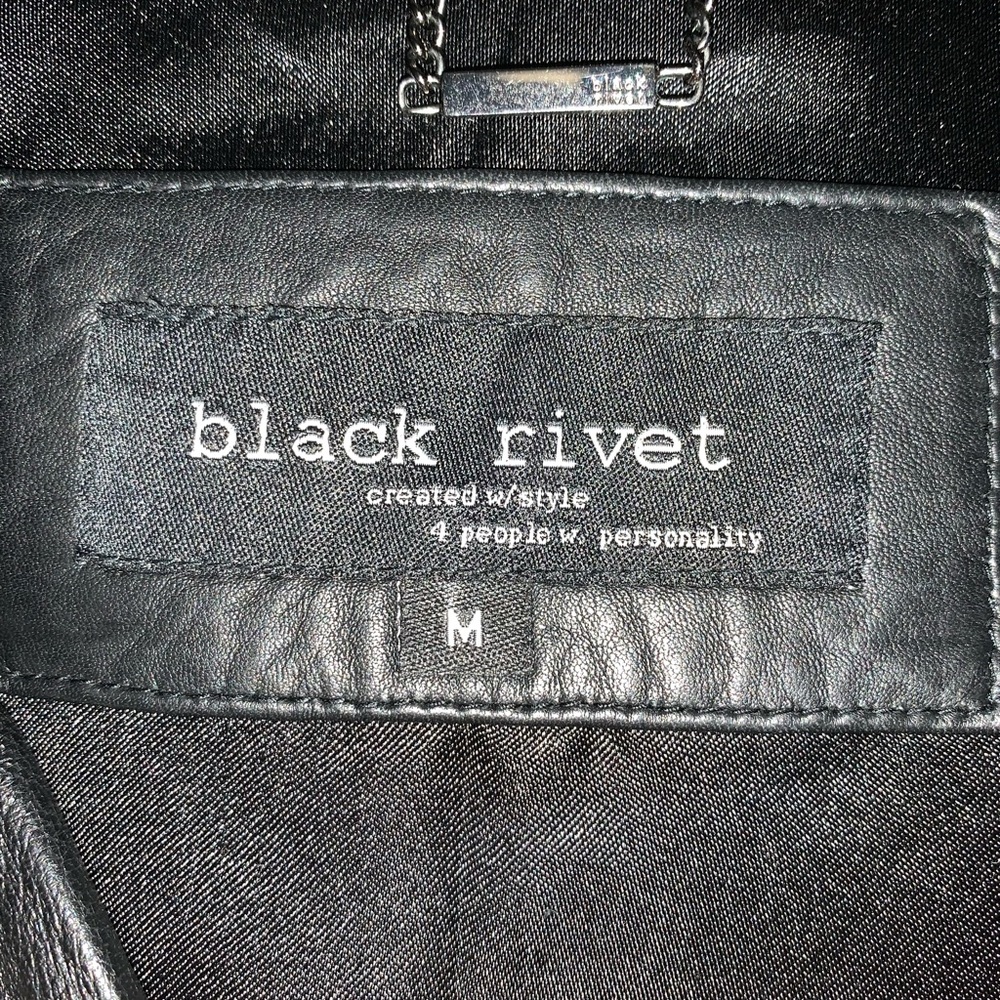 Black Rivet Cute Rider Jacket - Picture 4 of 4